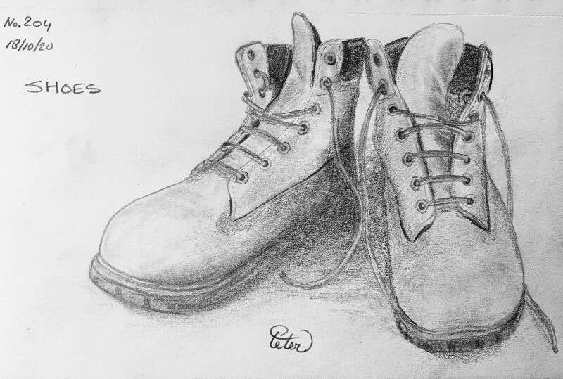A drawing a day Shoes 