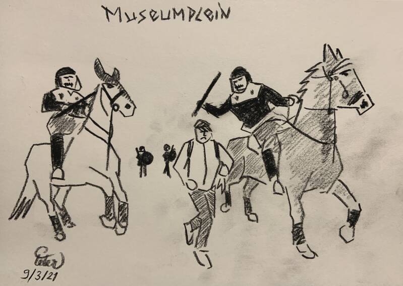 A drawing a day 9 March 2021