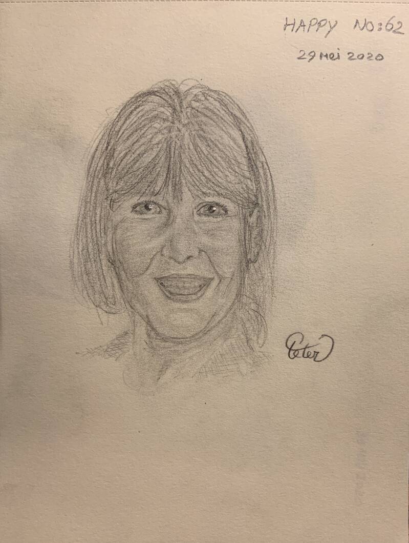 A drawing a day Happy