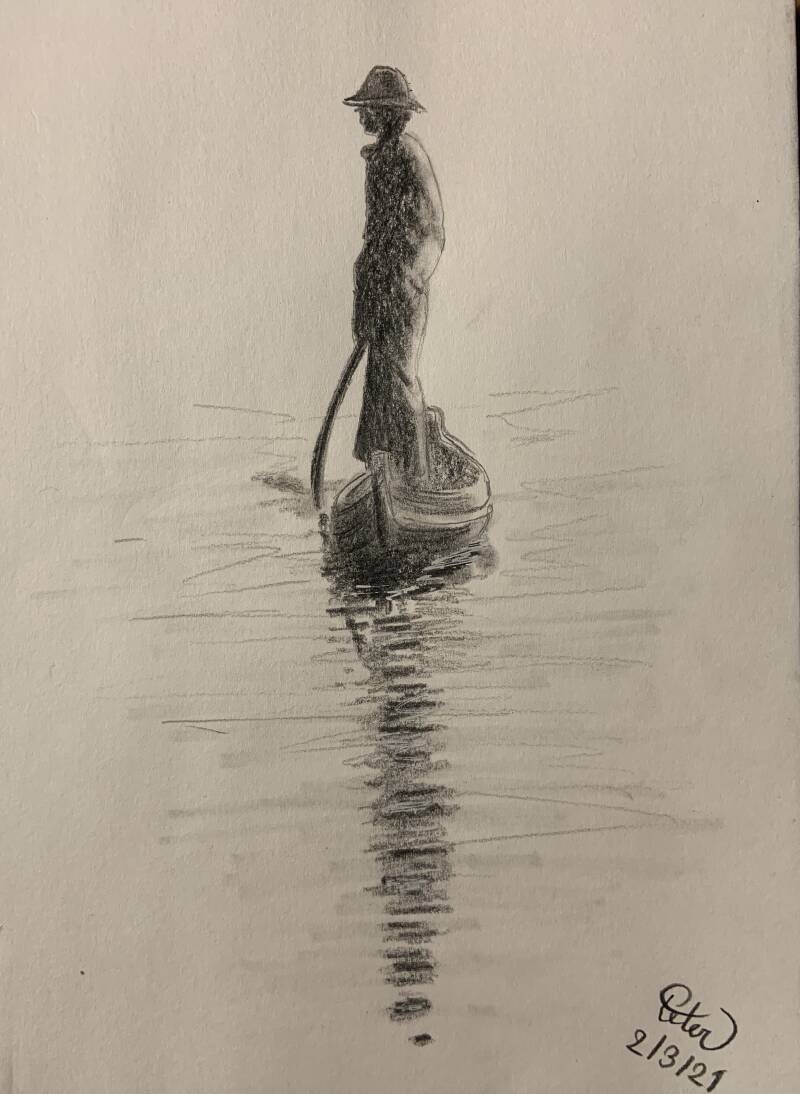 A drawing a day 2 March 2021