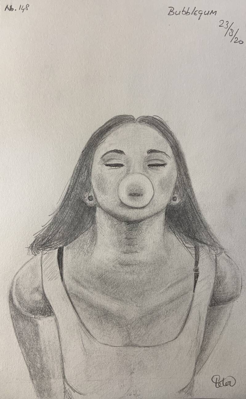A drawing a day Bubblegum 