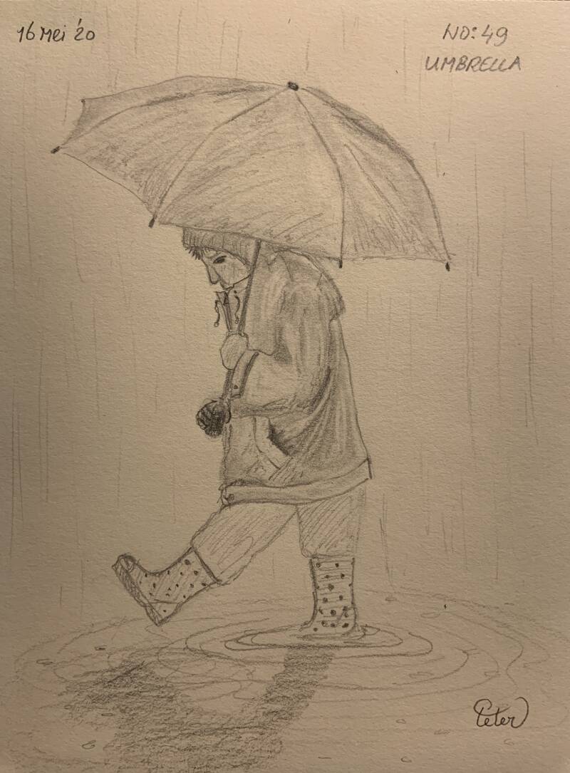 A drawing a day Umbrella