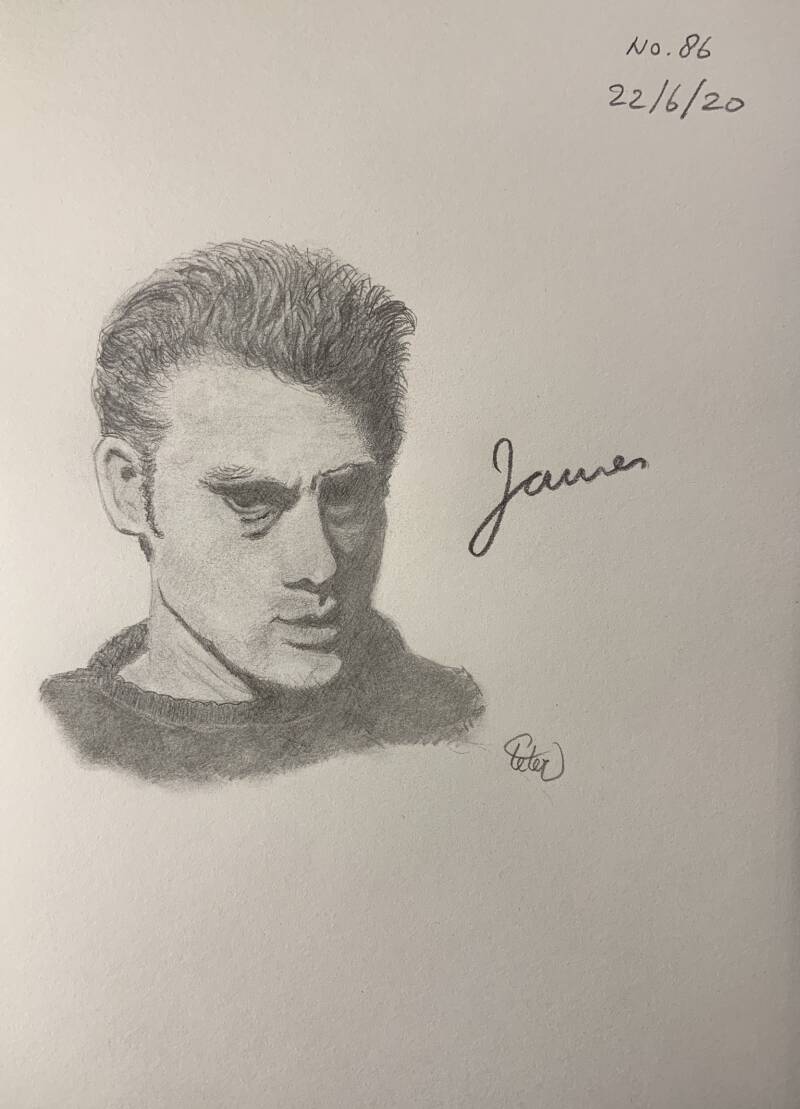 A drawing a day James 