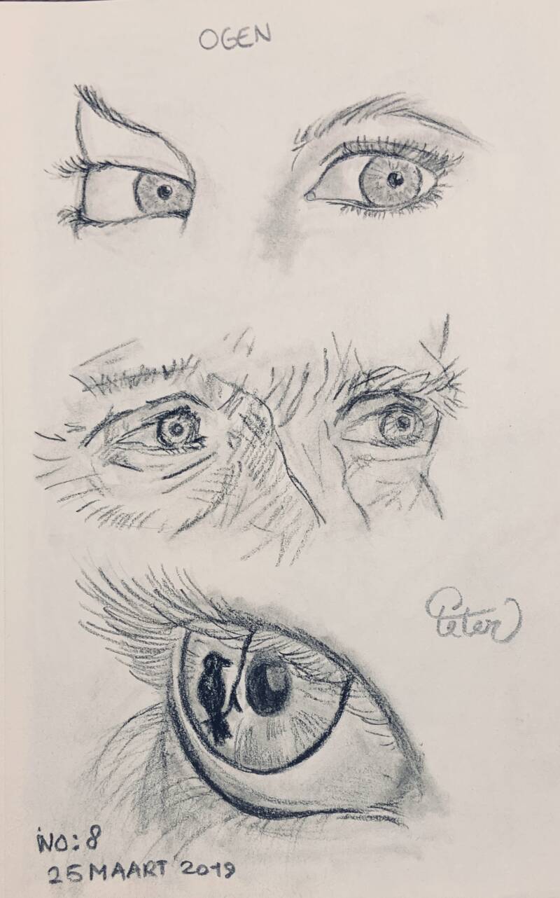 A drawing a day Ogen eyes
