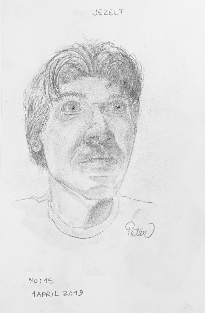 A drawing a day Jezelf Yourself