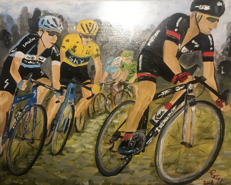 Painting cycling