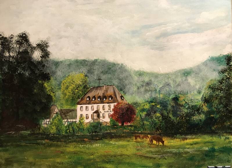 Homer knuckle spessart painting