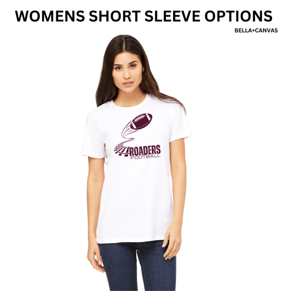 BJR Fan Apparel- Roaders Football Women's Short Sleeve (Bella+Canvas)