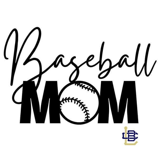 Baseball Mom LBC Zip Up Sweatshirt
