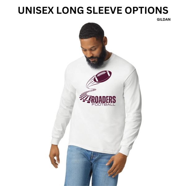 BJR Fan Apparel-Roaders Football Unisex Long Sleeve (Gildan)