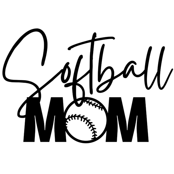 Softball Mom Long Sleeve T-Shirt