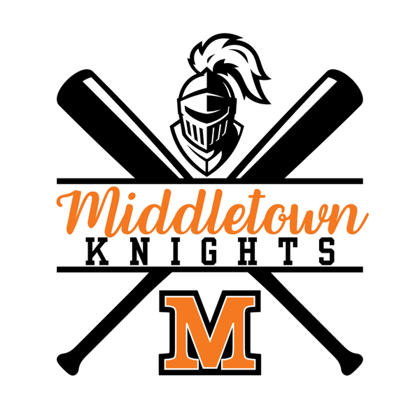 Middletown Knights in Bats Crewneck