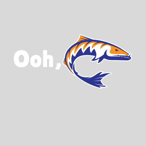 Ooh, Barracuda Long Sleeve Bella + Canvas Shirt