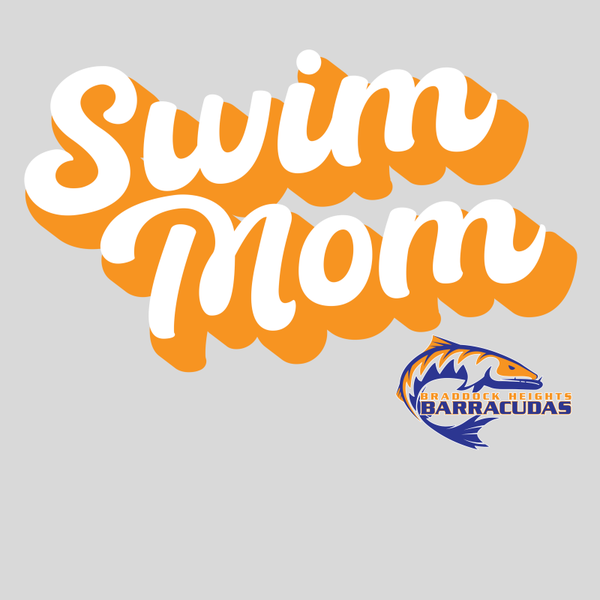 Swim Mom Short Sleeve Bella + Canvas Shirt