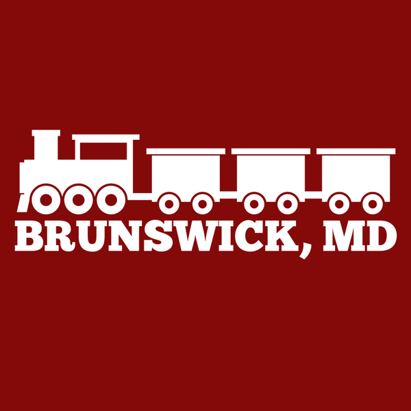 Brunswick MD Train with Cars Crewneck Sweatshirt