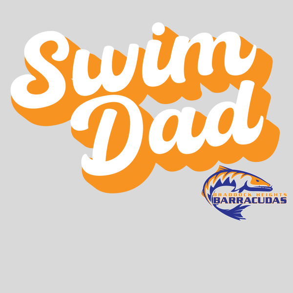 Swim Dad Short Sleeve Bella + Canvas Shirt