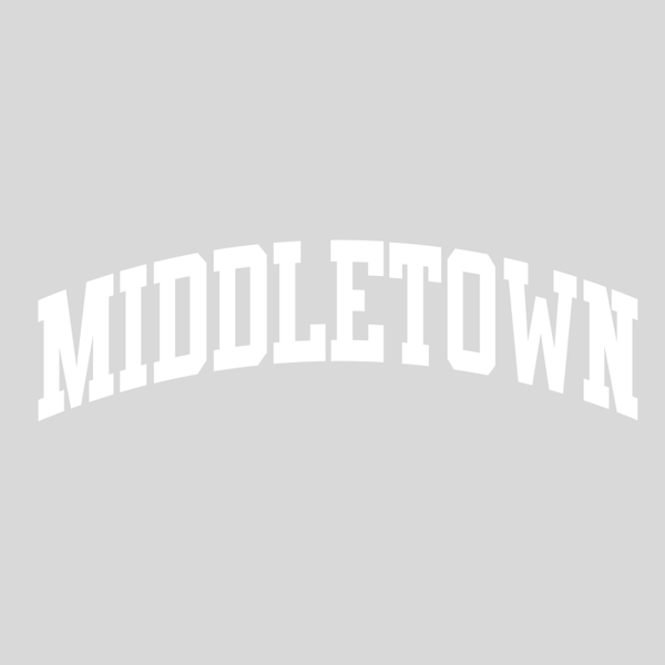 MIDDLETOWN collegiate style Long Sleeve T-Shirt