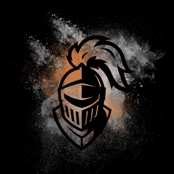 Spray Paint Knight Long Sleeve T-Shirt