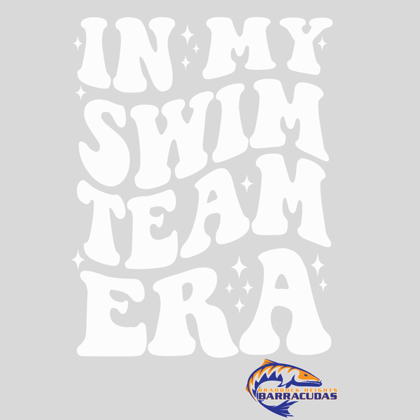 In My Swim Team Era Short Sleeve Bella + Canvas Shirt