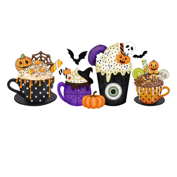 Halloween Drinks Hooded Sweatshirt