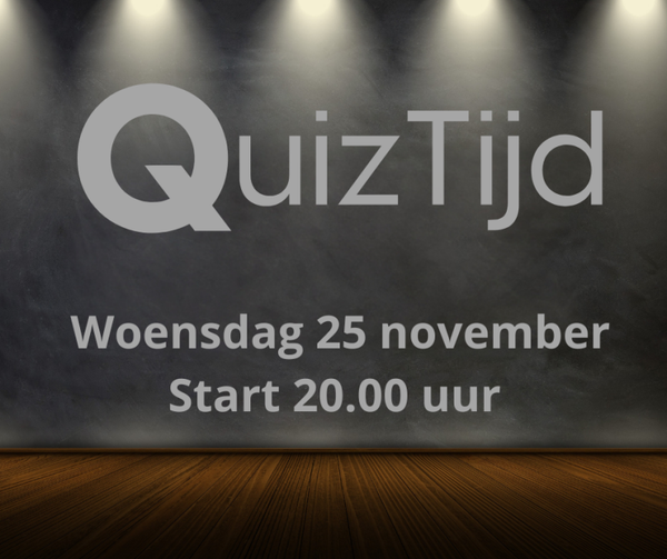 Pubquiz 25 november Oudestraat