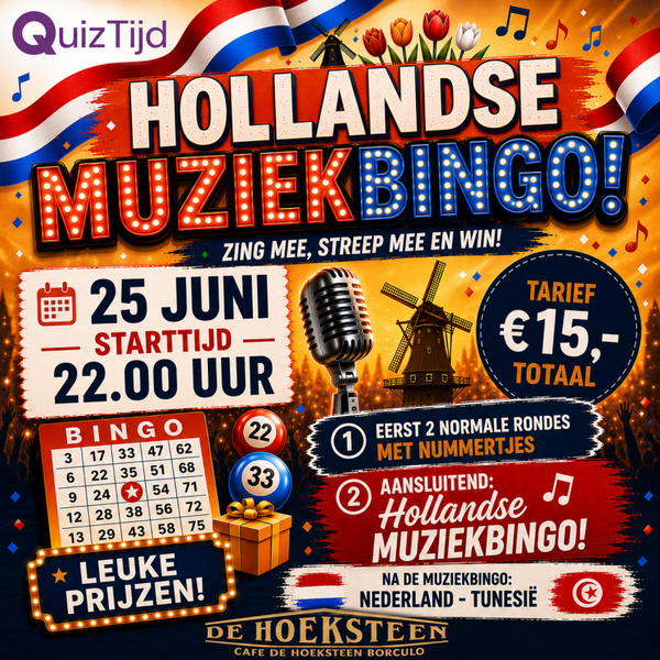 Hollandse Bingo 25 juni