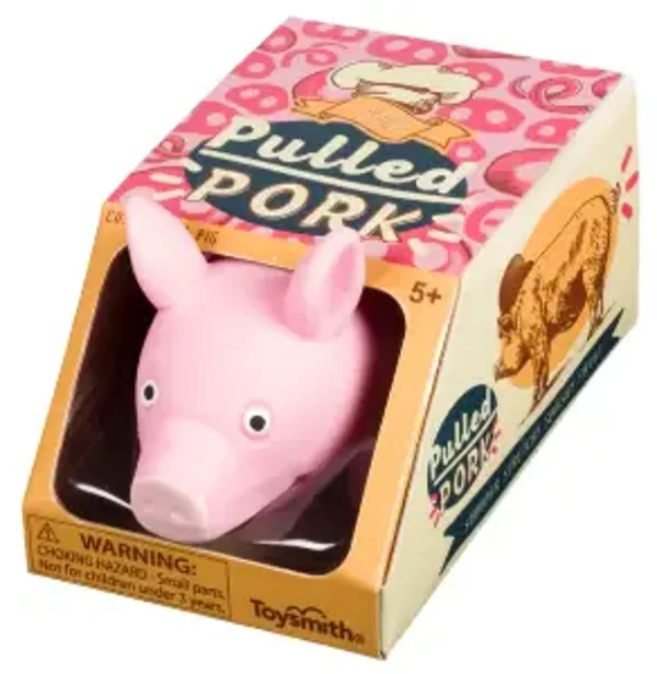 Squishy Pulled Pork Pig Toy