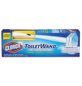 Clorox ToiletWand Starter Kit w/Wand, Caddy & 6 Refills - Each
