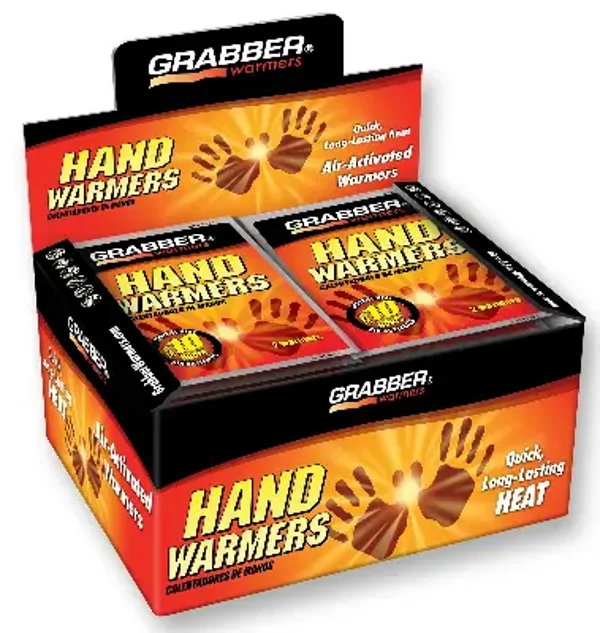 Grabber Warmers 10 Hour Hand Warmers - Box of 40 Pairs