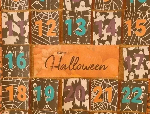 How To Make A Halloween Countdown Calendar