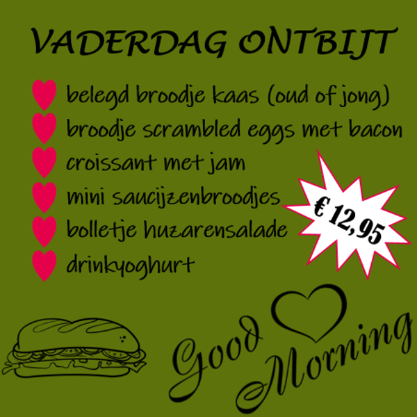 Vaderdag-ontbijtje