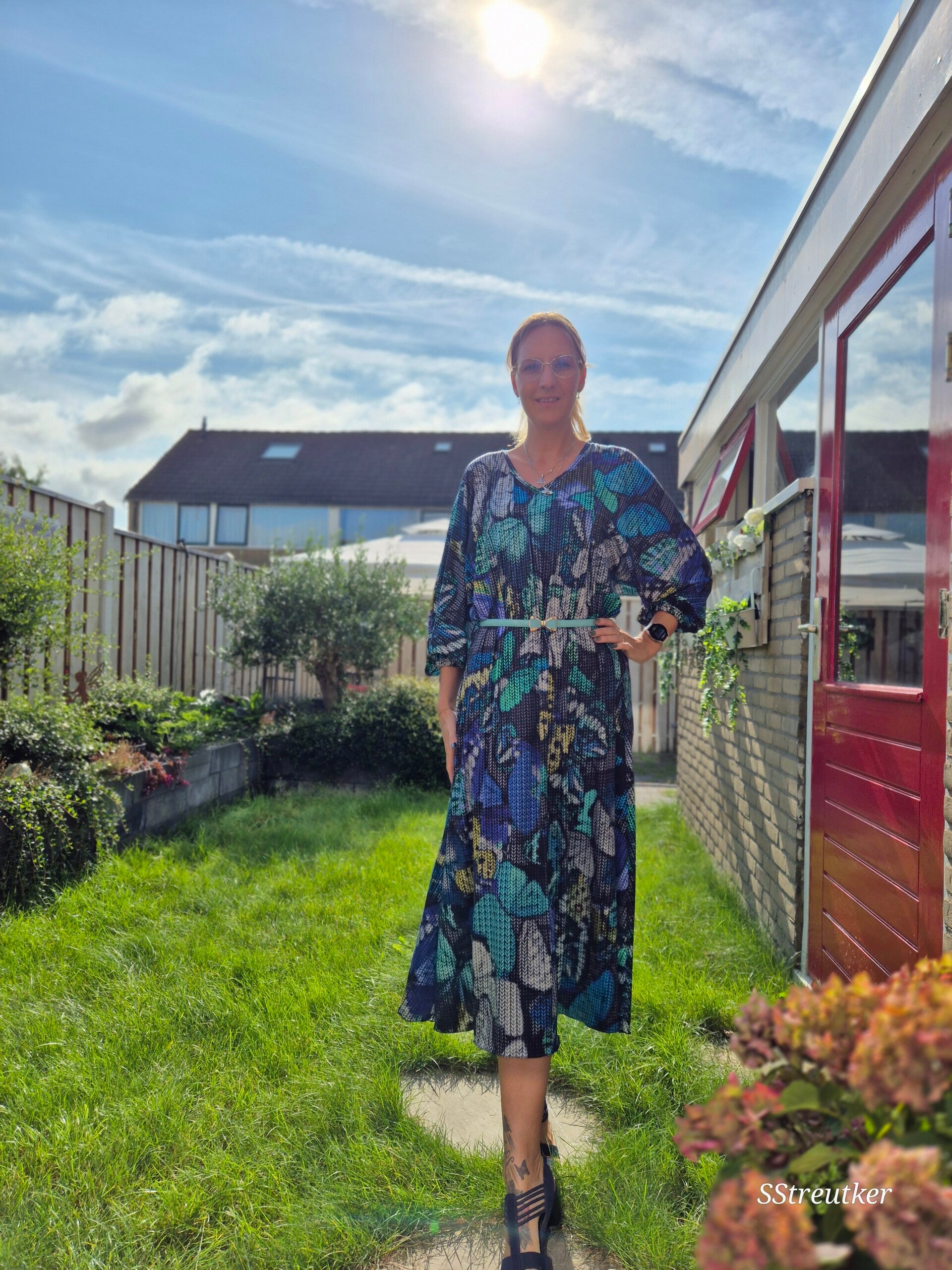 Blue Butterfly dress
