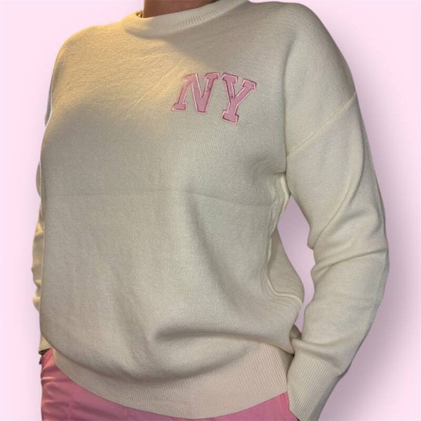 Trui NY zacht roze