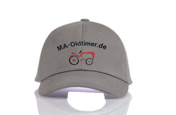Basecaps und Kappen für Oldtimer-Club, Vereine, usw.  besticken und bedrucken ab 15 Stück