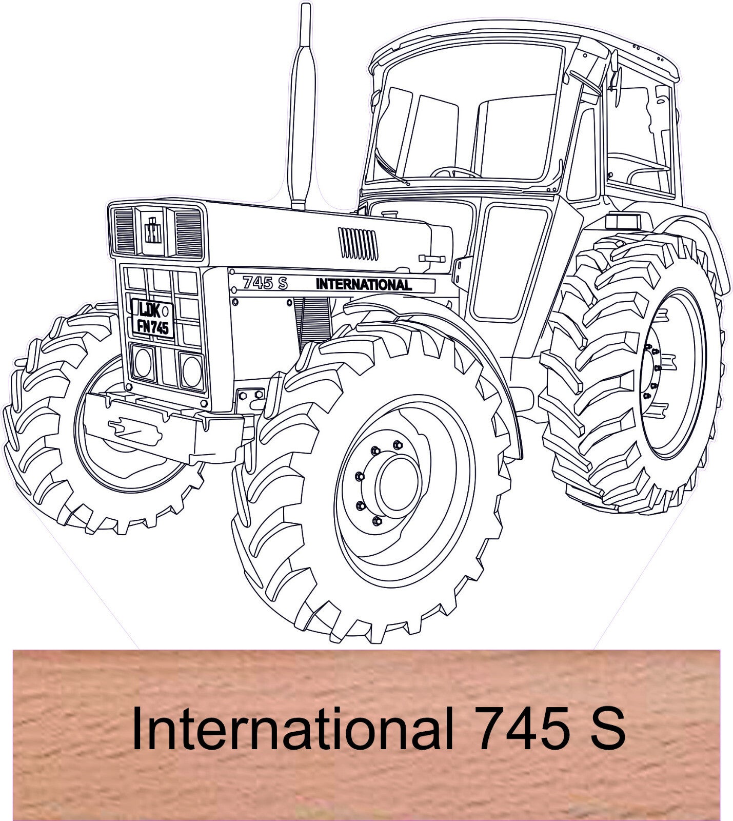IHC Traktoren - International Harvester LED - Beleuchtung