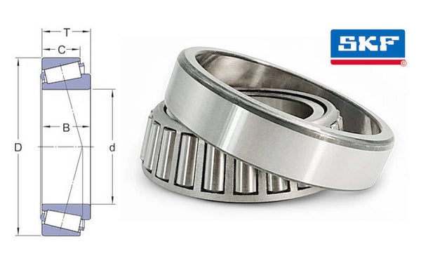 Kegelrollenlager 30206 (30206-J2/Q) SKF