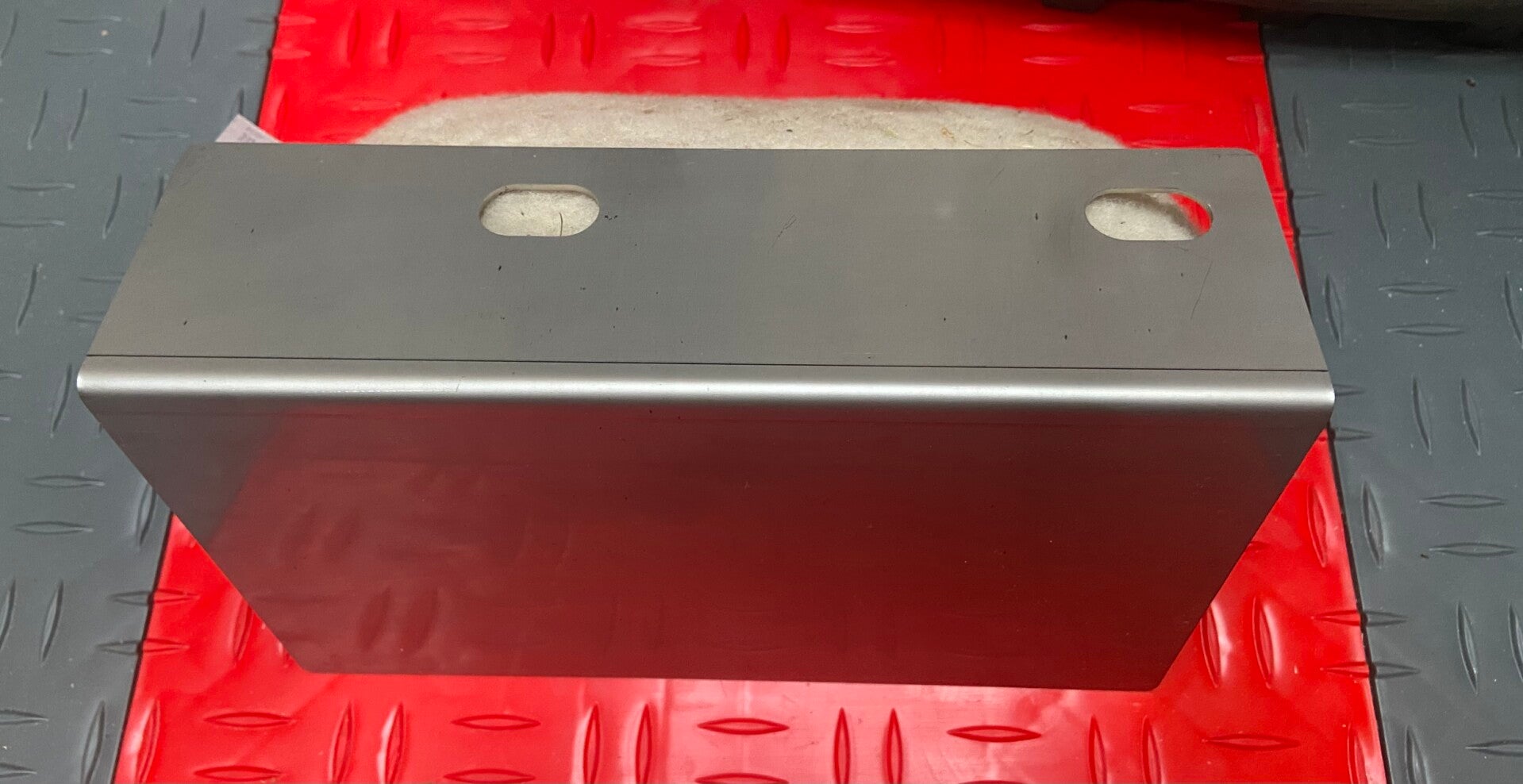 Porsche-Diesel, Kennzeichenhalter für kleines Kennzeichen, Edelstahl 2mm, Stahl 2mm