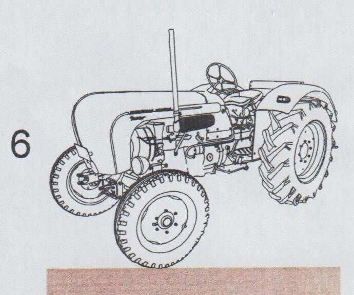 Porsche-Diesel Traktoren Modell "Master"