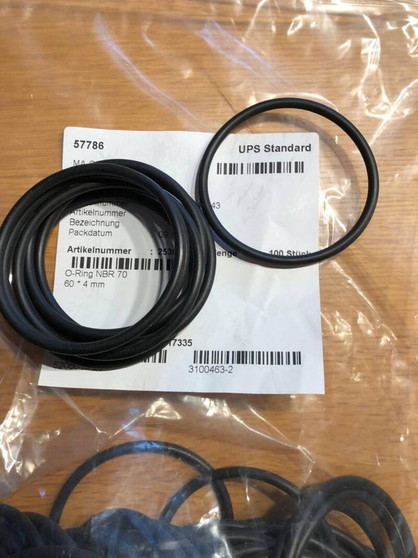 O-Ring NBR 70  -  60 x 3 mm