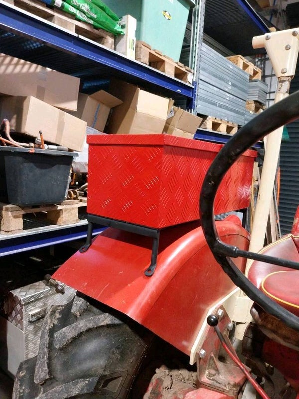 Halter auf Kotflügel passend zum Kotflügelsitz für Koffer