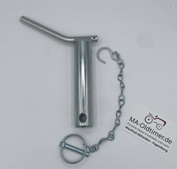 Anhängesicherungsbolzen (32mm) komplett mit Kette und Federstecker
