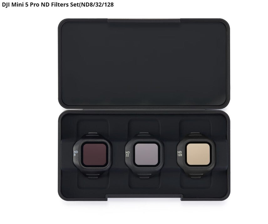 DJI Mini 5 Pro ND Filters Set (ND8/32/128)