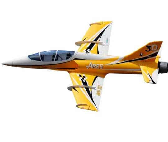 Freewing - Ares High Performance Sport Jet 3D - GEEL 6S PNP