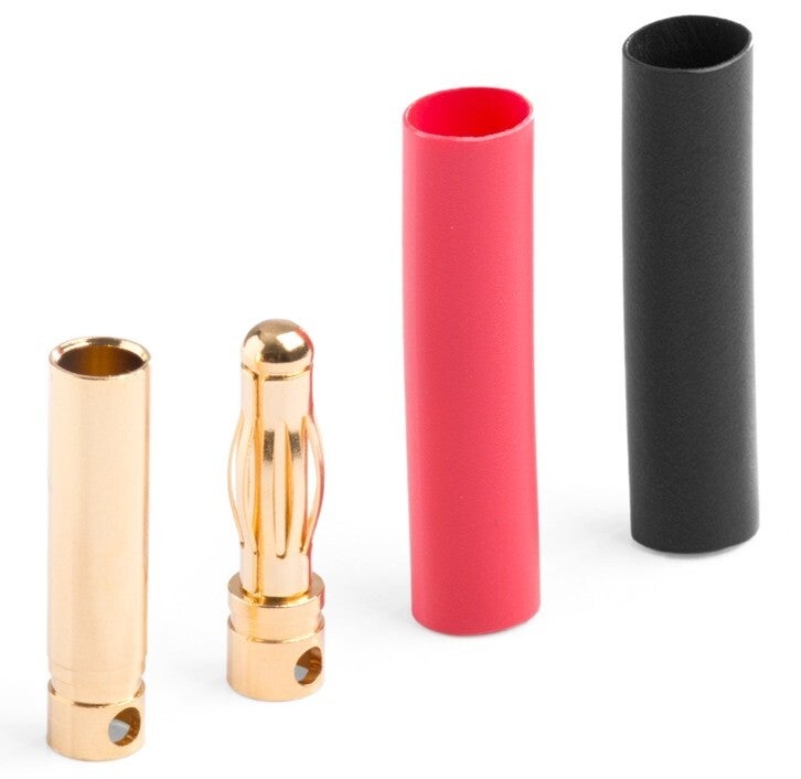 STD 4 mm Gold Connector (10 paar)