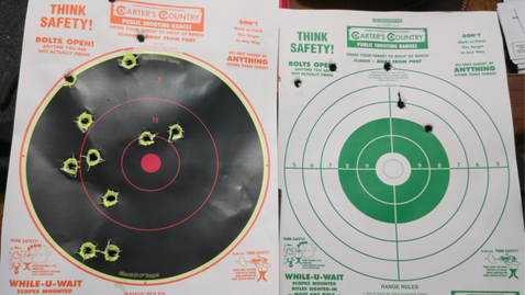 First shots from my first rifle