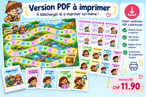 Les détectives des situations – Jeu éducatif sur les émotions et la résolution de problèmes