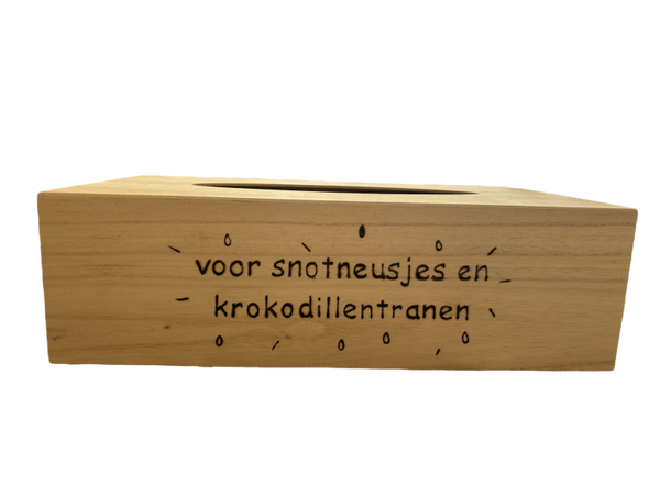 Zakdoekdoos krokodillentranen