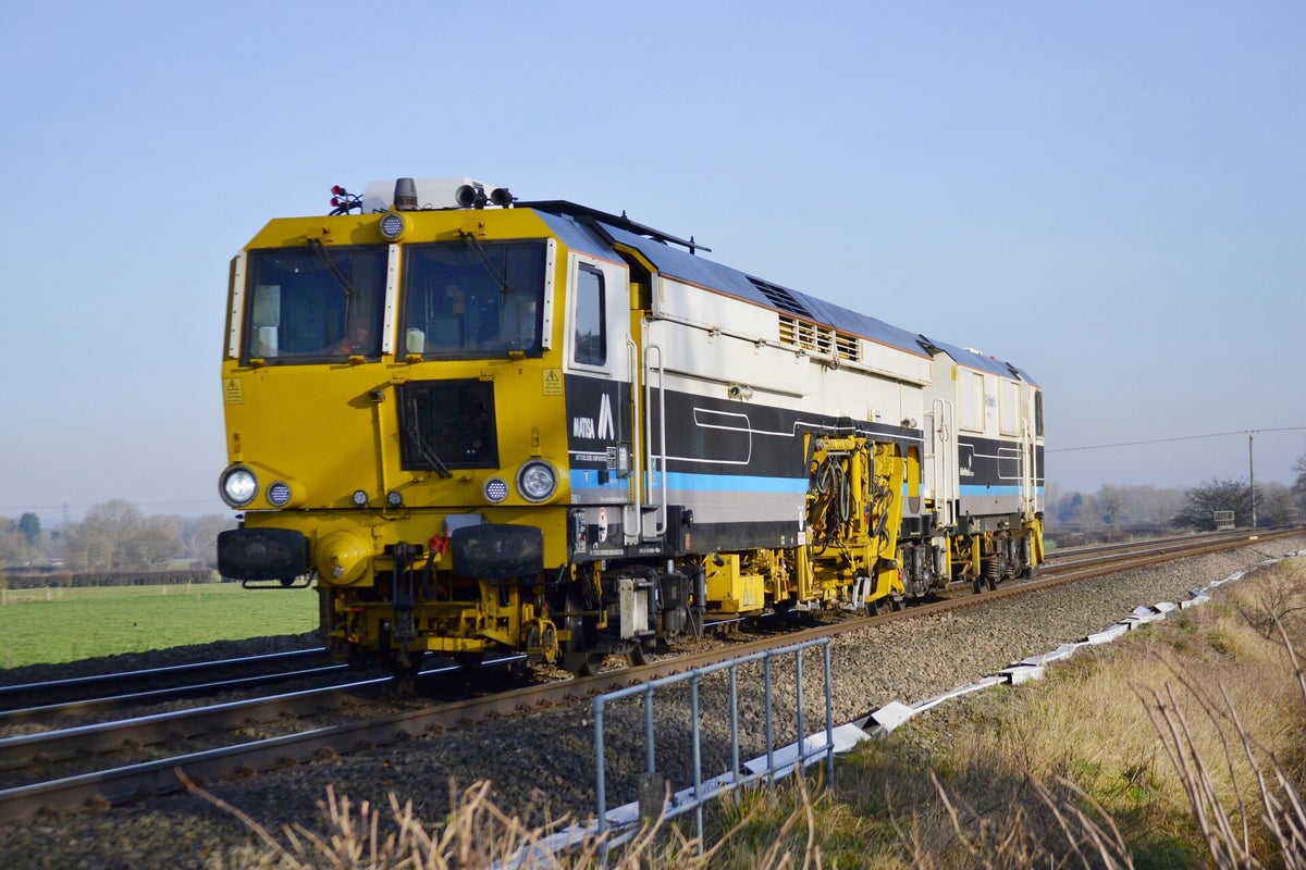 20/1/2020 : Track Machine | RailwayTrainPhotographs