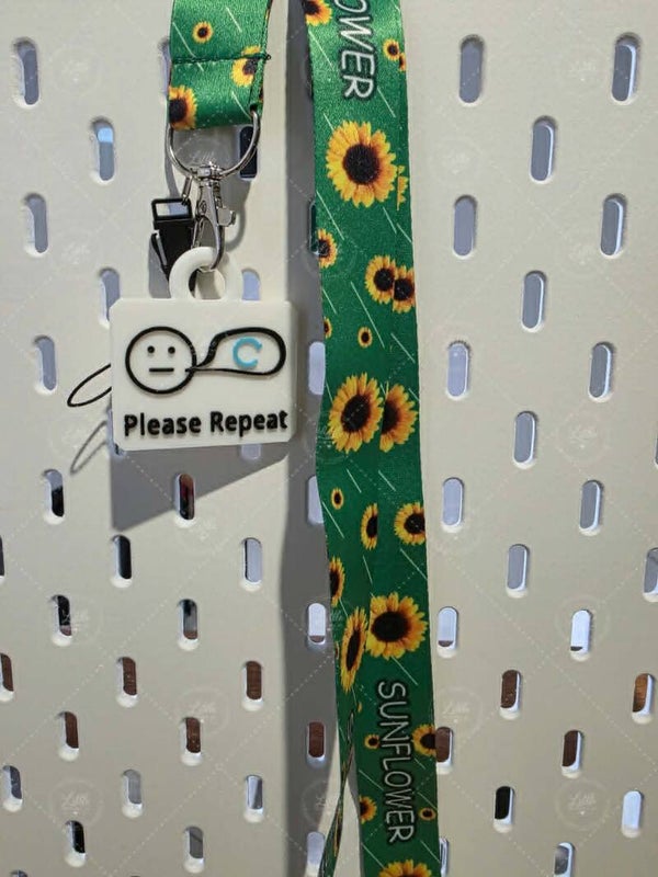Please Repeat – Communication Tag