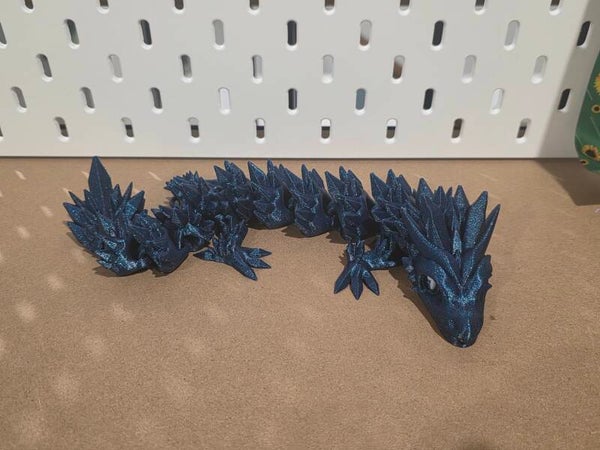 3D Crystal Dragon Fidget